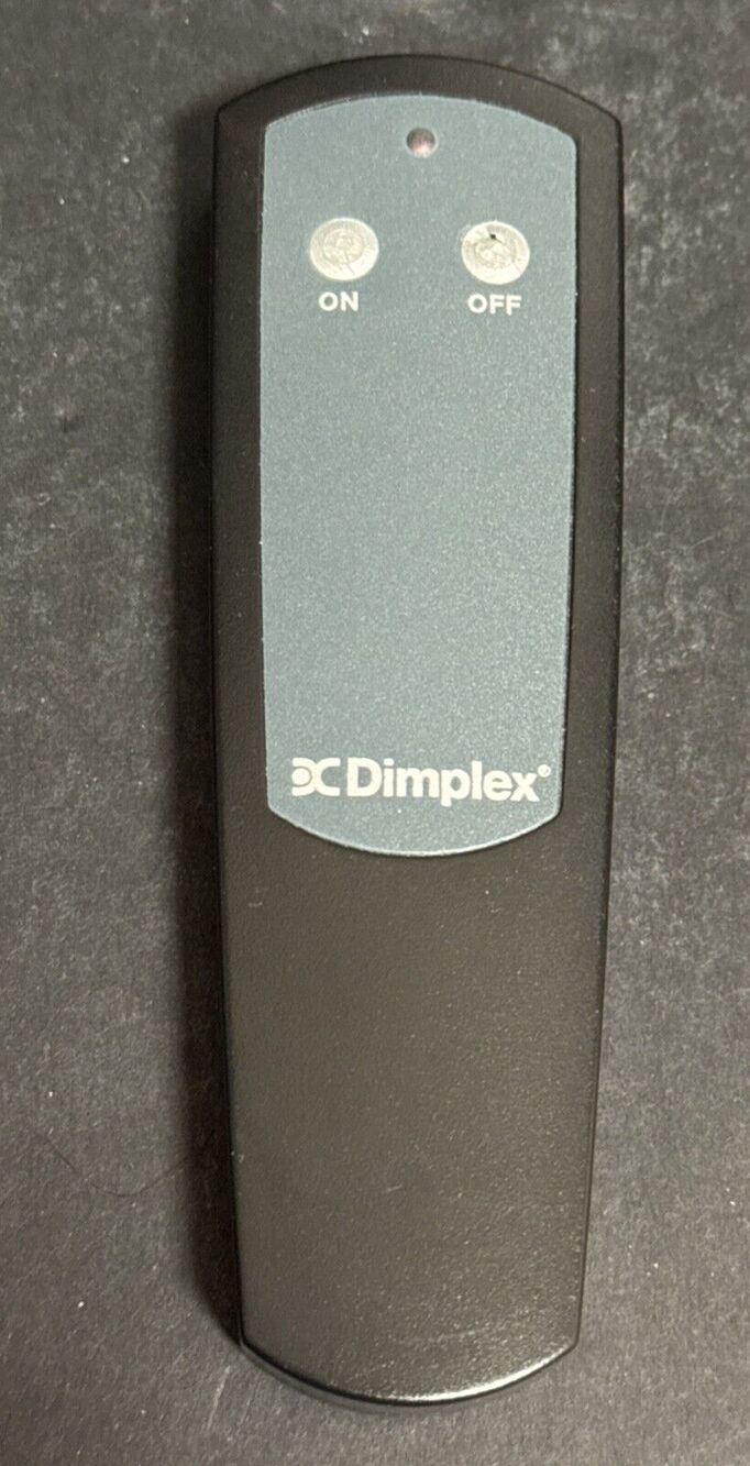 Dimplex 47-1010-T On Off Remote Control Electric Fireplace Black Tested 06J7